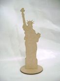 estatua da liberdade 20 cm com base