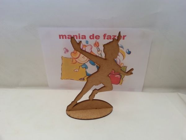 peter pan 20 cm altura  mdf cru laser