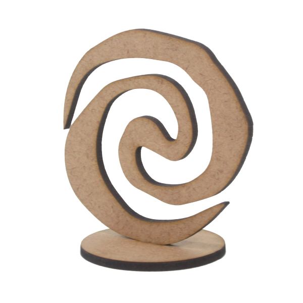 SIMBOLO MOANA 20 CM COM BASE MDF CRU 3 MM