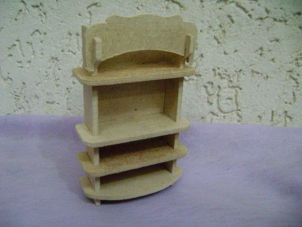 PRATELEIRA MINIATURA EM MDF