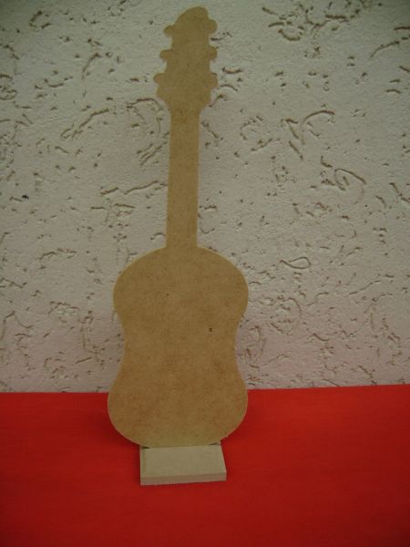 violão enfeite de mesa 30 cm